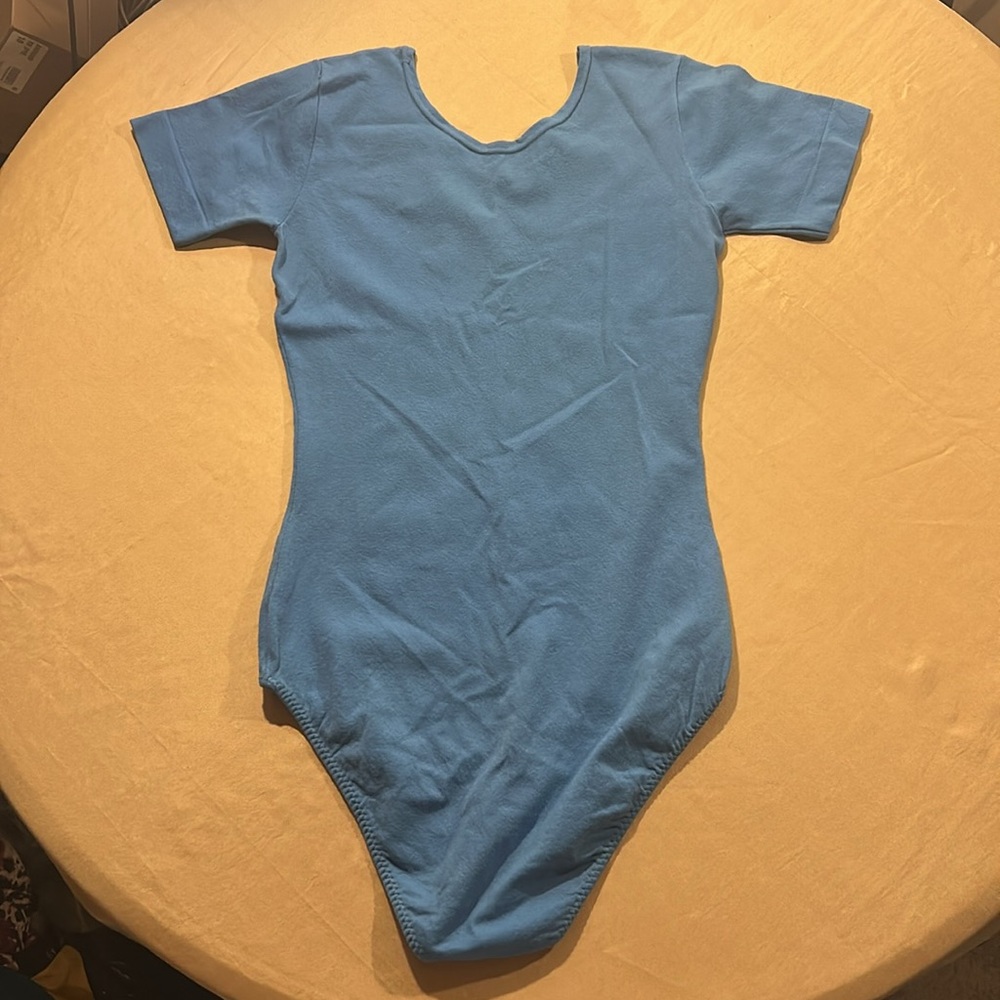 2 Danskin Leotards Navy and Light Blue M/L - Picture 3 of 7